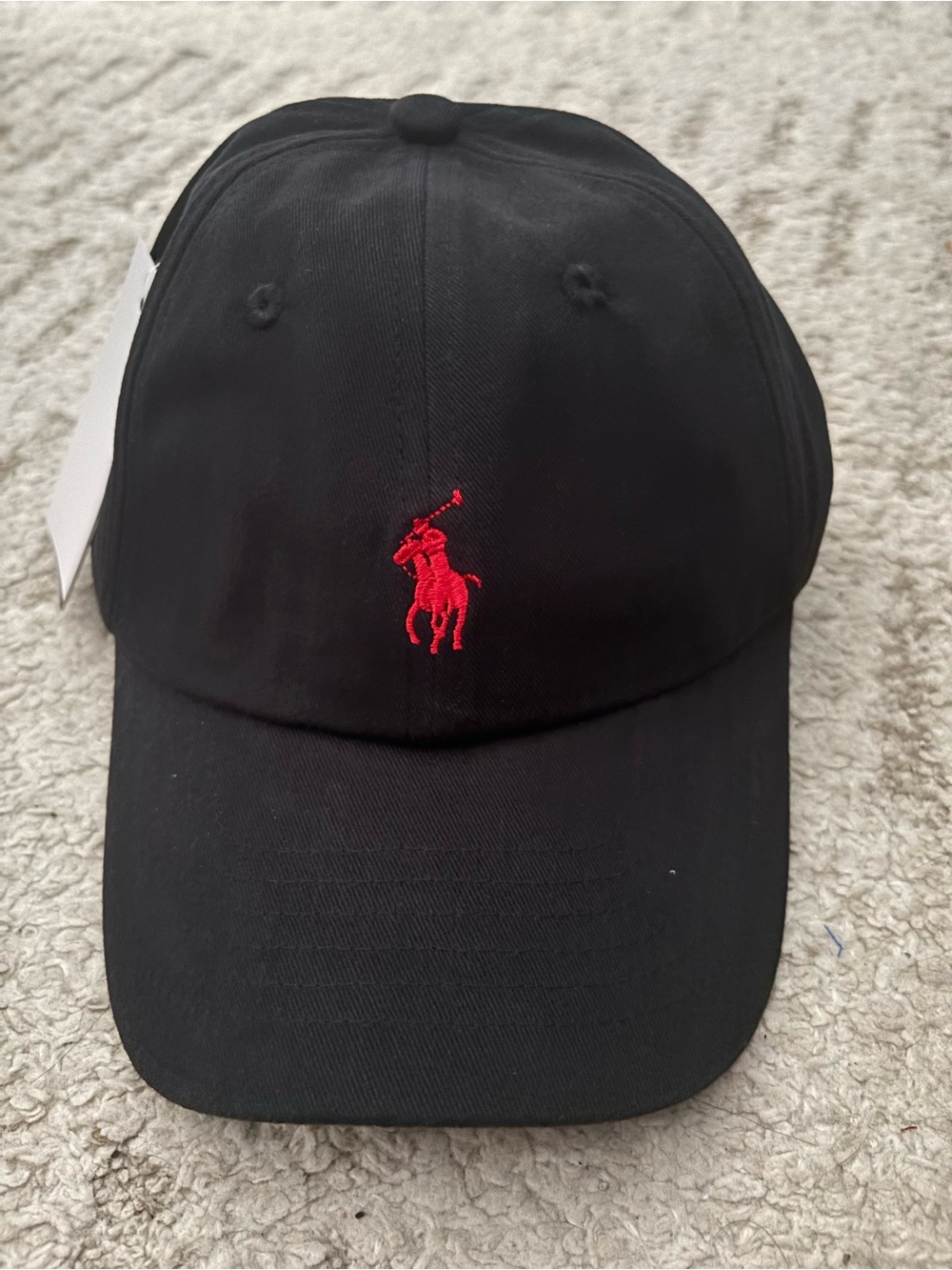Polo Ralph Lauren Iconic Cotton Chino Ball Cap Black